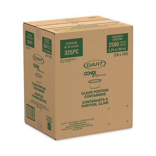 Conex Complements Portion/Medicine Cups, 3.25 oz, Clear, 125/Bag, 20 Bags/Carton. Picture 2