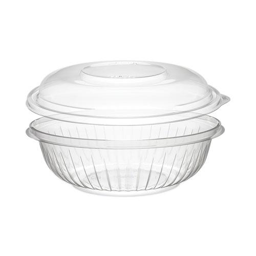 PresentaBowls Bowl/Lid Combo-Paks, 24 oz, Clear, 63/Pack, 4 Packs/Carton. Picture 2