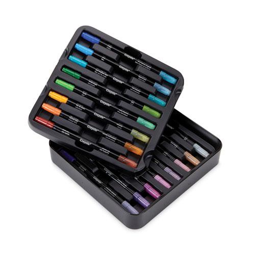 Sketch and Detail Dual Ended Markers, Extra-Fine/Fine Bullet Tips, Assorted Colors, 16/Set. Picture 3