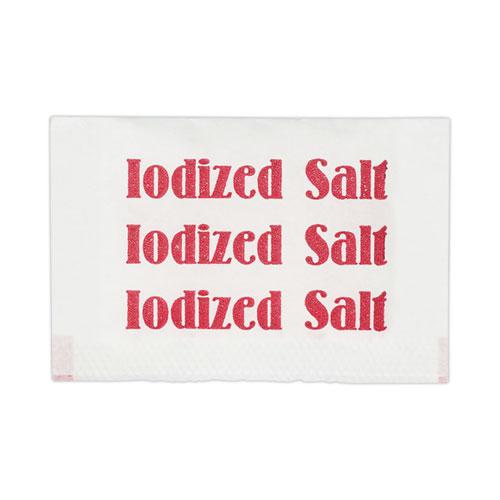 Iodized Salt Packets, 0.75 g Packet, 3,000/Box. Picture 1