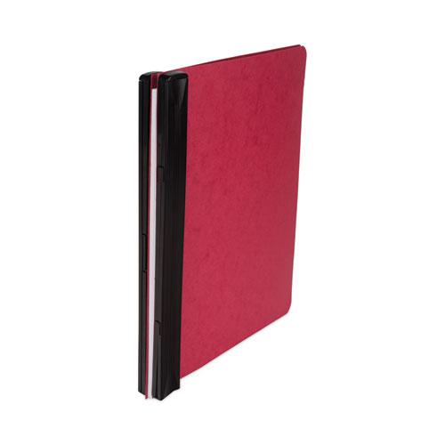 Expandable Hanging Data Binder, 2 Posts, 6" Capacity, 11 x 8.5, Red. Picture 2