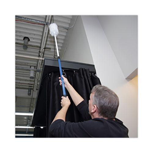 Telescopic Handle for MicroFeather Duster, 36" to 60" Handle, Blue. Picture 5