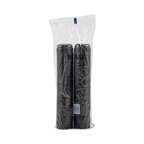 Polystyrene Souffle Portion Cups, 2.5 oz, Black, 250/Bag, 10 Bags/Carton. Picture 3