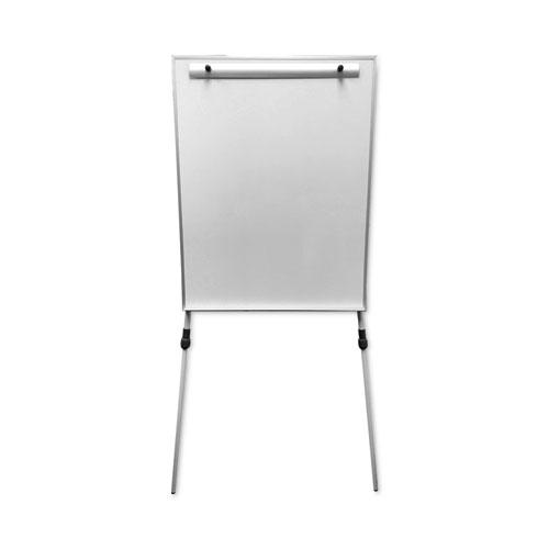 Adjustable Dry Erase Board, 27.5 x 32, White Surface, Silver Aluminum Frame. Picture 3
