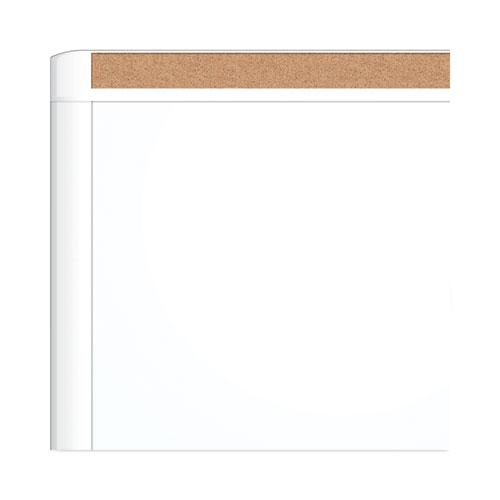PINIT Magnetic Dry Erase Board with Plastic Frame, 20 x 16, White Surface, White Plastic Frame. Picture 3