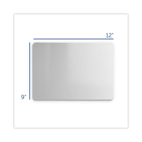 Dry Erase Board, 12 x 9, White Surface, 24/Pack. Picture 3