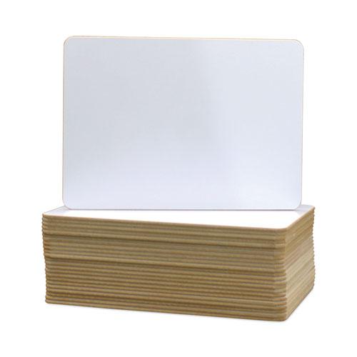 Two-Sided Dry Erase Board, 7 x 5, White Front/Back Surface, 24/Pack. Picture 2
