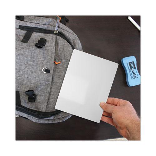 Dry Erase Board, 5 x 7, White Surface, 12/Pack. Picture 5
