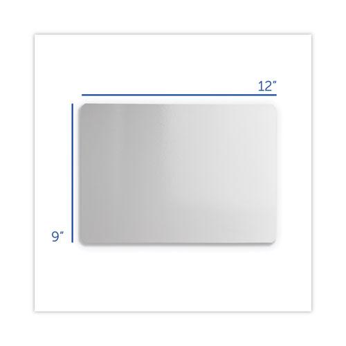 Dry Erase Board, 12 x 9, White Surface, 12/Pack. Picture 4