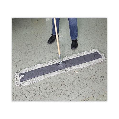 Clip-On Dust Mop Frame, 48w x 5d, Zinc Plated. Picture 5