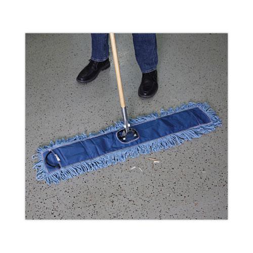 Clip-On Dust Mop Frame, 36w x 5d, Zinc Plated. Picture 5