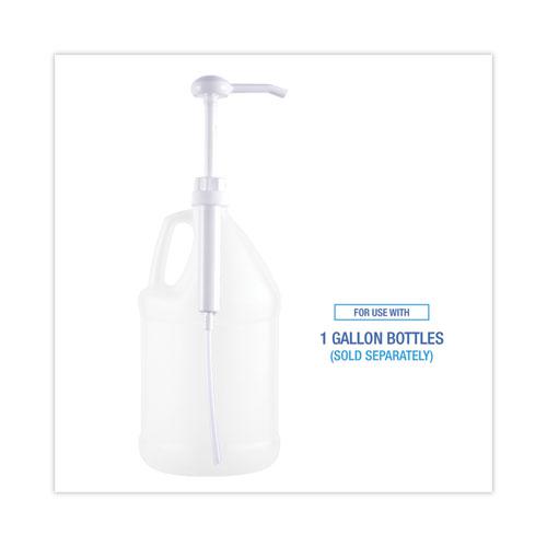 Siphon Pump, 1 oz/Pump, Plastic, White, 12" Tube, 12/Carton for 1 Gallon Bottles. Picture 5