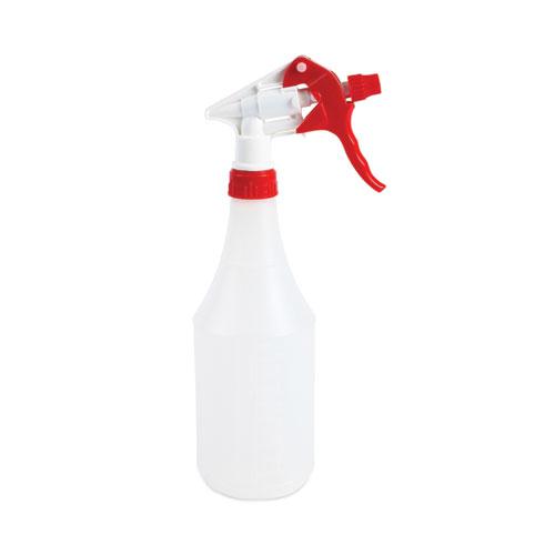 Trigger Sprayer 250, 8" Tube, Fits 16-24 oz Bottles, Red/White, 24/Carton. Picture 4
