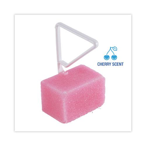 Toilet Bowl Para Deodorizer Block, Cherry Scent, 4 oz, Pink, 12/Box. Picture 4
