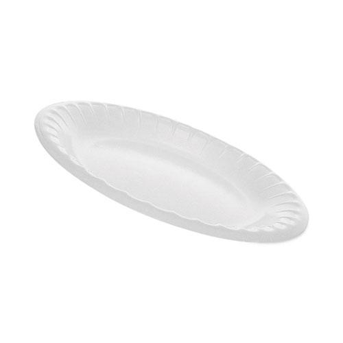 Placesetter Deluxe Laminated Foam Dinnerware, Plate, 6" dia, White, 1,000/Carton. Picture 4