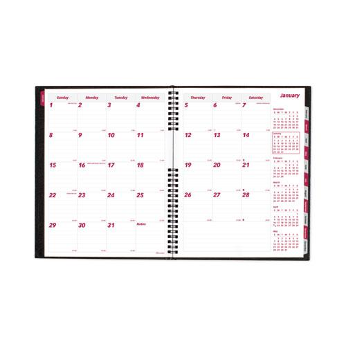 CoilPro 14-Month Ruled Monthly Planner, 11 x 8.5, Black Cover, 14-Month (Dec to Jan): 2023 to 2025. Picture 4