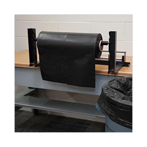 Industrial Drum Liners Rolls, 60 gal, 2.7 mil, 38 x 63, Black, 1 Roll of 50 Bags. Picture 5