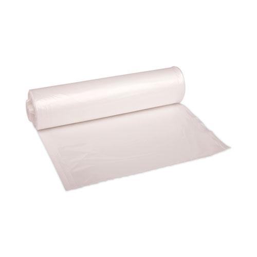High Density Industrial Can Liners Coreless Rolls, 33 gal, 16 mic, 33 x 40, Natural, 25 Bags/Roll, 10 Rolls/Carton. Picture 1
