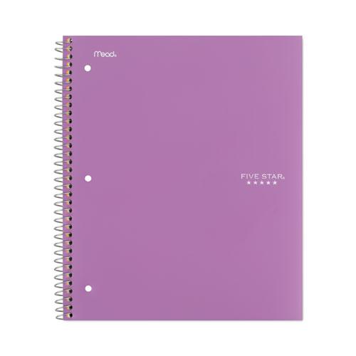 Wirebound Notebook, 1-Subject, Medium/College Rule, Assorted Cover Colors, (100) 11 x 8.5 Sheets, 6/Pack. Picture 6