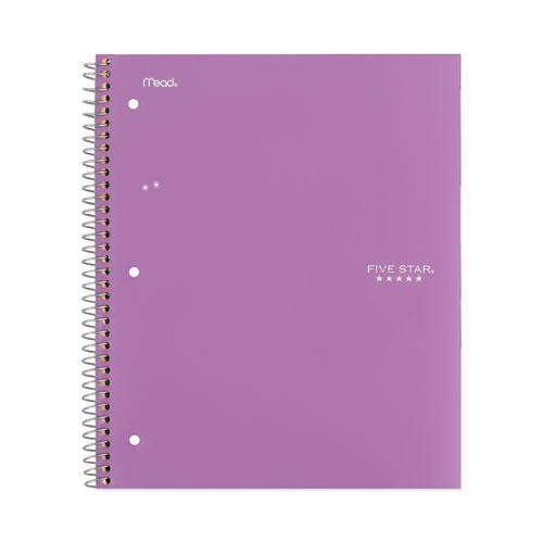 Wirebound Notebook, 1-Subject, Wide/Legal Rule, Assorted Cover Colors, (100) 10.5 x 8 Sheets, 6/Pack. Picture 6