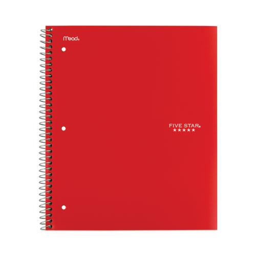 Wirebound Notebook, 1-Subject, Medium/College Rule, Assorted Cover Colors, (100) 11 x 8.5 Sheets, 6/Pack. Picture 5