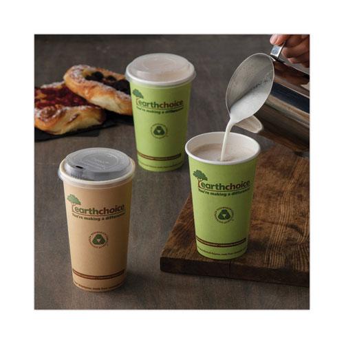 EarthChoice Compostable Paper Cup, 16 oz, Green, 1,000/Carton. Picture 5