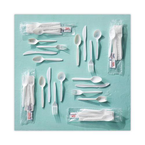 Fieldware Cutlery, Spoon, Mediumweight, White, 1,000/Carton. Picture 6