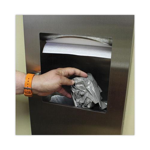 Komodo Urinal Mat, 18 x 20, Gray, 6/Carton. Picture 3