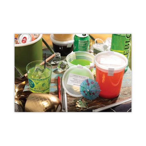 Newspring DELItainer Microwavable Container, 16 oz, 2 x 2 x 2, Clear, Plastic, 240/Carton. Picture 7