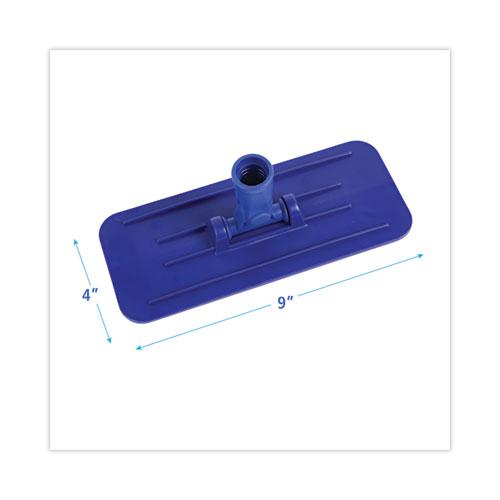 Swivel Pad Holder, Plastic, Blue, 4 x 9. Picture 2
