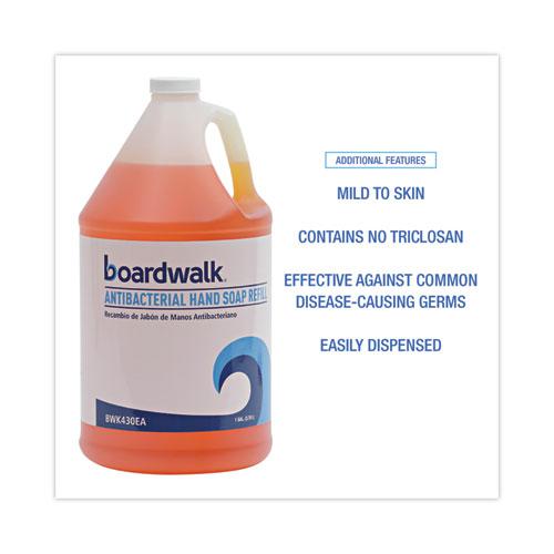 Antibacterial Liquid Soap, Clean Scent, 1 gal Bottle. Picture 3