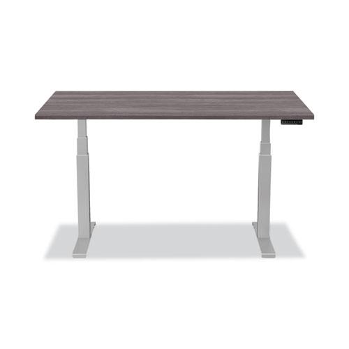 Levado Laminate Table Top, 48" x 24", Gray Ash. Picture 3