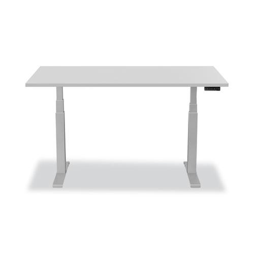 Levado Laminate Table Top, 60" x 30", Gray. Picture 3