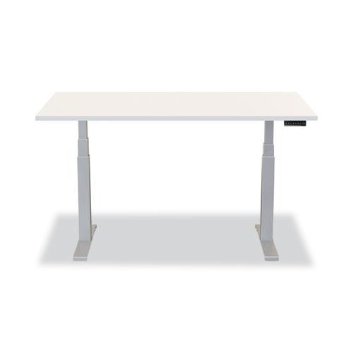 Levado Laminate Table Top, 48" x 24", White. Picture 3