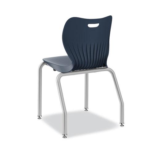 SmartLink Four-Leg Chair, 19.5" x 19.63" x 31", Regatta Seat, Regatta Base, 4/Carton. Picture 4