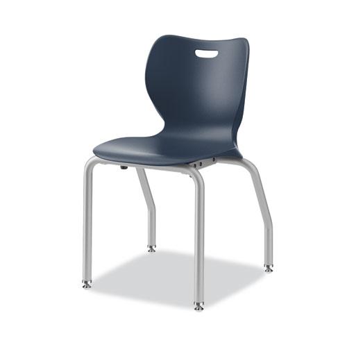 SmartLink Four-Leg Chair, 19.5" x 19.63" x 31", Regatta Seat, Regatta Base, 4/Carton. Picture 1