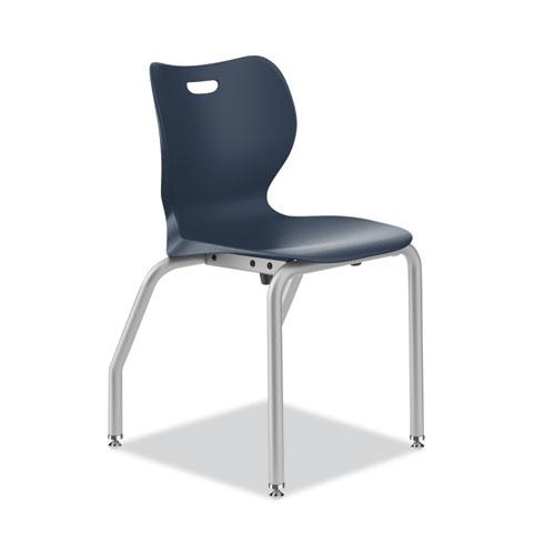 SmartLink Four-Leg Chair, 19.5" x 19.63" x 31", Regatta Seat, Regatta Base, 4/Carton. Picture 6