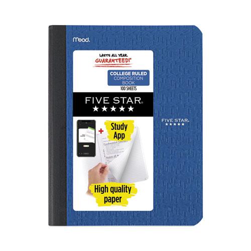 Composition Book, Medium/College Rule, Randomly Assorted Cover Color, (100) 9.75 x 7.5 Sheets. Picture 2
