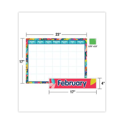 Calendar Bulletin Board Set, One World, 134 Pieces. Picture 2