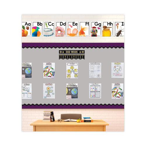 Curriculum Bulletin Board Set. Alphabet, 27 Pieces. Picture 4