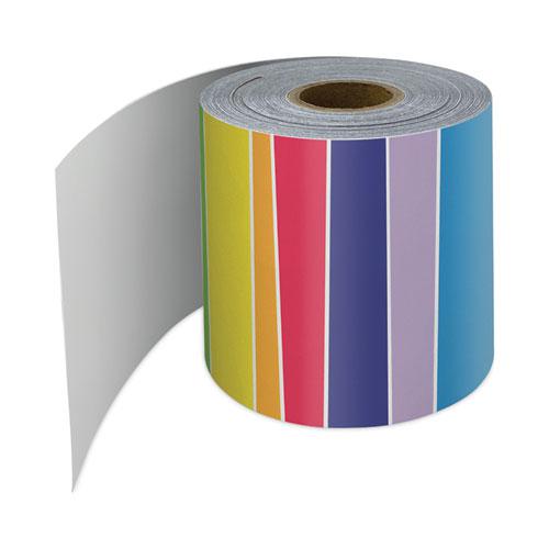 Rolled Straight Borders, 2.25" x 65 ft, Rainbow. Picture 1