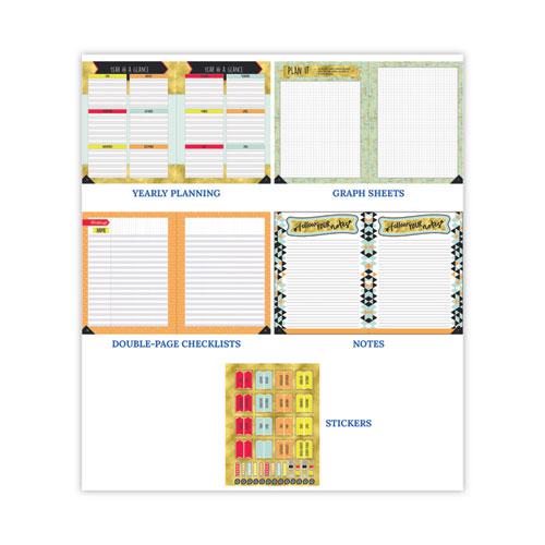 Teacher Planner, Weekly/Monthly, Two-Page Spread (Seven Classes), 11 x 8.5, Multicolor Cover, 2022-2023. Picture 8