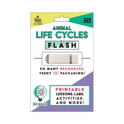 In a Flash USB, Animal Lifestyles, Ages 5-8, 225 Pages. Picture 1