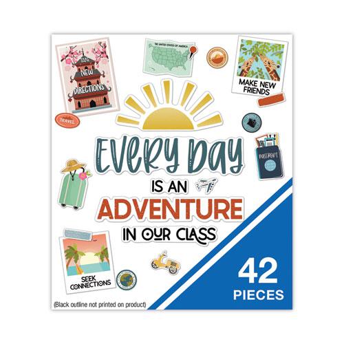 Motivational Bulletin Board Set, Everyday Is an Adventure, 42 Pieces. Picture 6