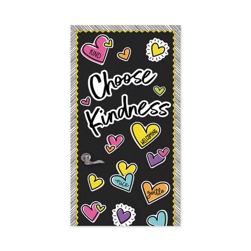 Motivational Bulletin Board Set, Kind Vibes, 75 Pieces. Picture 7