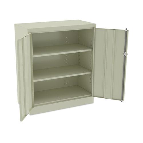 Economy Assembled Storage Cabinet, 36w x 18d x 42h, Putty. Picture 3