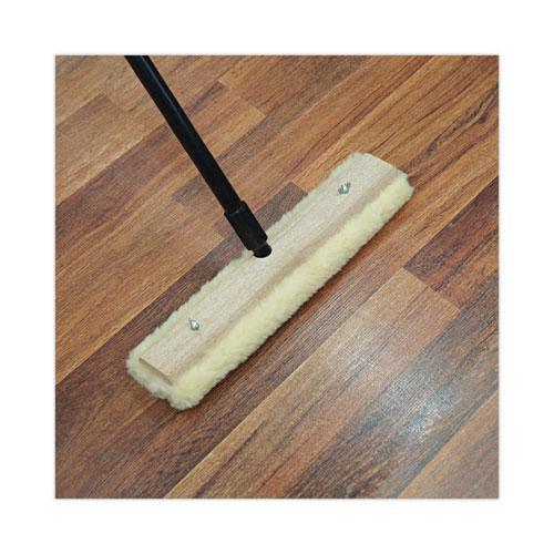 Mop Head, Finish Applicator, Lambswool, 18-Inch, White. Picture 5