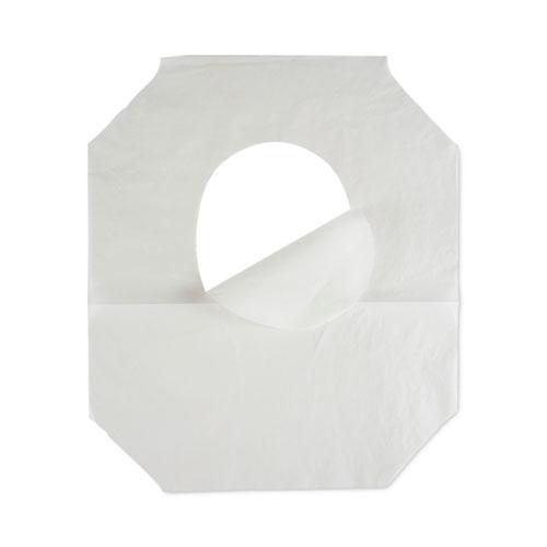 Premium Half-Fold Toilet Seat Covers, 14.17 x 16.73, White, 250 Covers/Sleeve, 4 Sleeves/Carton. Picture 3