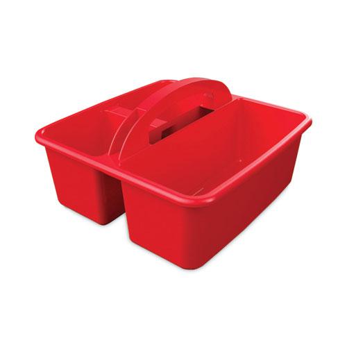 Antimicrobial Creativity Storage Caddy, Red. Picture 2