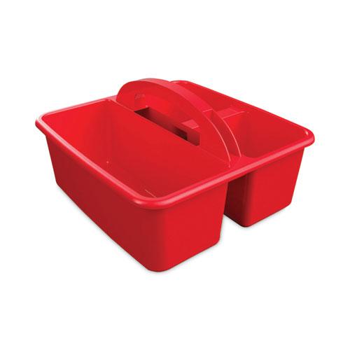 Antimicrobial Creativity Storage Caddy, Red. Picture 3